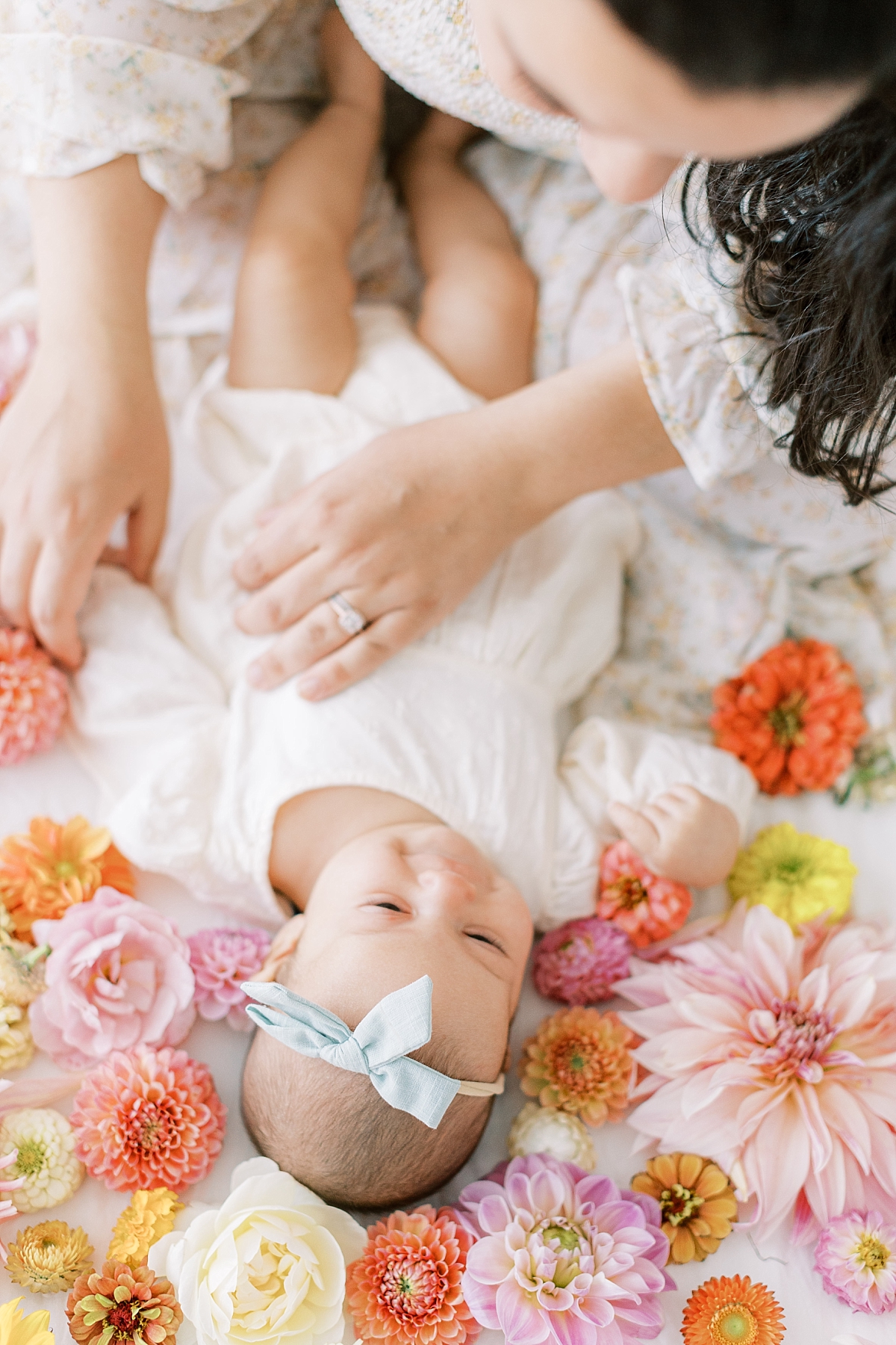 lancaster lititz newborn photo studio baby smiling