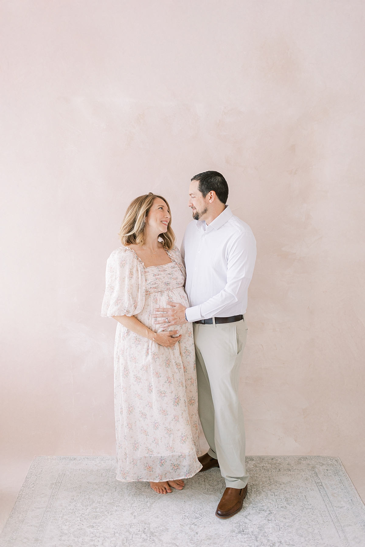 natural light studio maternity